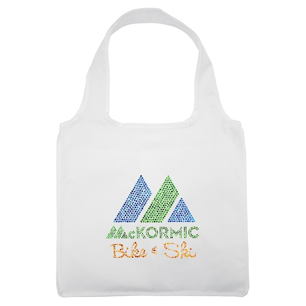 Polyester tote made from 230T recycled polyester (RPET).... from ASI 37940 Bag Makers Inc