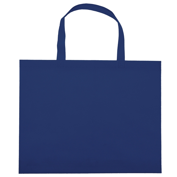 Budget non woven tote with heat-sealed handles.... from ASI 37940 Bag Makers Inc