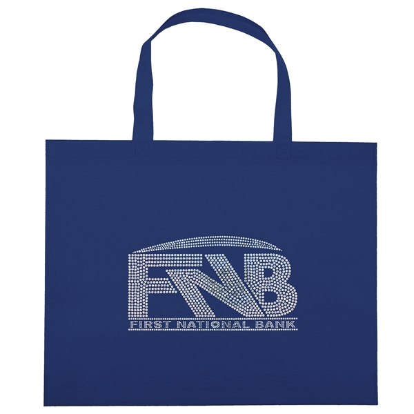 Budget non woven tote with heat-sealed handles.... from ASI 37940 Bag Makers Inc