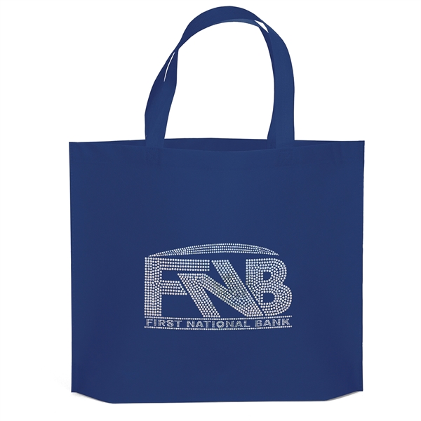 Budget non woven tote with heat-sealed handles.... from ASI 37940 Bag Makers Inc