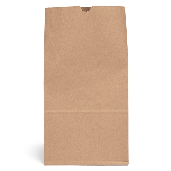 20# S.O.S. paper bag with serrated cut top and side gusset.... from ASI 37940 Bag Makers Inc