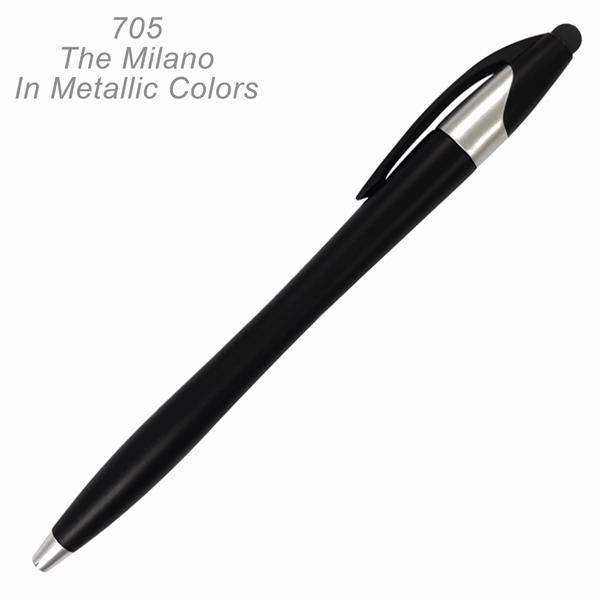 The Milano Stylus Pen - Ready Inventory in New Jersey -... from ASI 45100 Chulani Promotional Products, Inc / Competitive Edge Innovations/Chulani