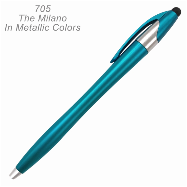 The Milano Stylus Pen - Ready Inventory in New Jersey -... from ASI 45100 Chulani Promotional Products, Inc / Competitive Edge Innovations/Chulani