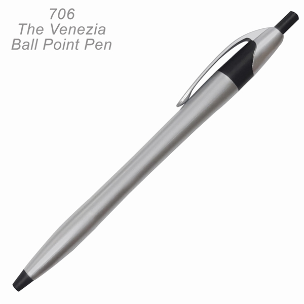 The Venezia Ballpoint Pen In Bright Metalic Colors - Ready Inventory... from ASI 45100 Chulani Promotional Products, Inc / Competitive Edge Innovations/Chulani