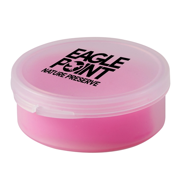 Reusable, durable, flexible and soft silicone straw in a plastic round... from ASI 52840 Evans Manufacturing