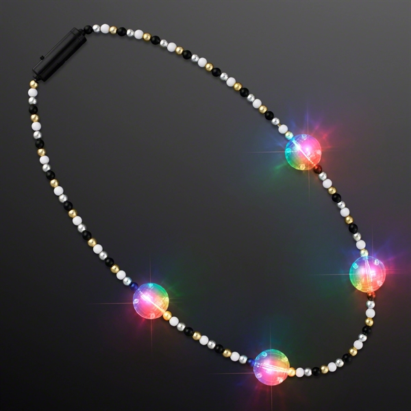 Multicolor Light Beads Party Necklace; Blank Pricing... from ASI 34194 ALightPromos