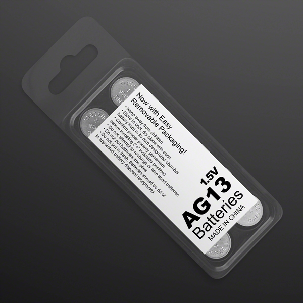 AG13 carded batteries. Blank.... from ASI 34194 ALightPromos / Alight Promotional Products