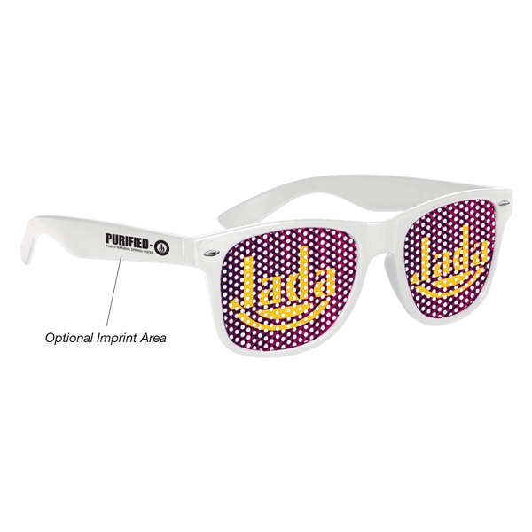 Retro Specs with throwback pinhole lens stickers.... from ASI 61125 Hit Promotional Products / Hit®