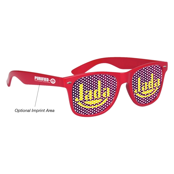 Retro Specs with throwback pinhole lens stickers.... from ASI 61125 Hit Promotional Products / Hit®