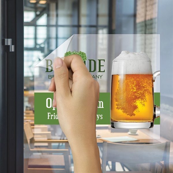 5" x 6" Outside Window Static Cling... from ASI 80228 Quinn