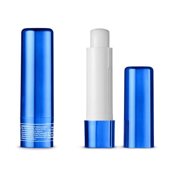 2.75" x .75" ABS plastic tube of vanilla-scented lip balm.... from ASI 79530 Prime Line