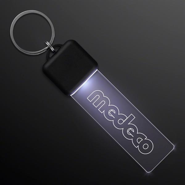 Laser Engraved - Light Up Keychain Light; Laser Engraved Pricing... from ASI 34194 ALightPromos
