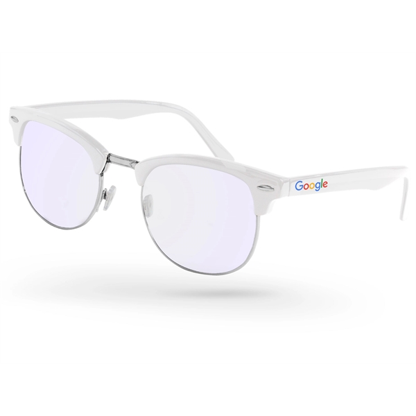 Quality PC Metal Club Glasses with Blue Light Blocking Lenses.... from ASI 57371 Eyevertising