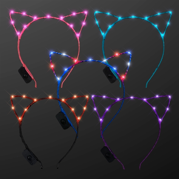 Starlight Kitty Cat Ears Headband... from ASI 34194 ALightPromos