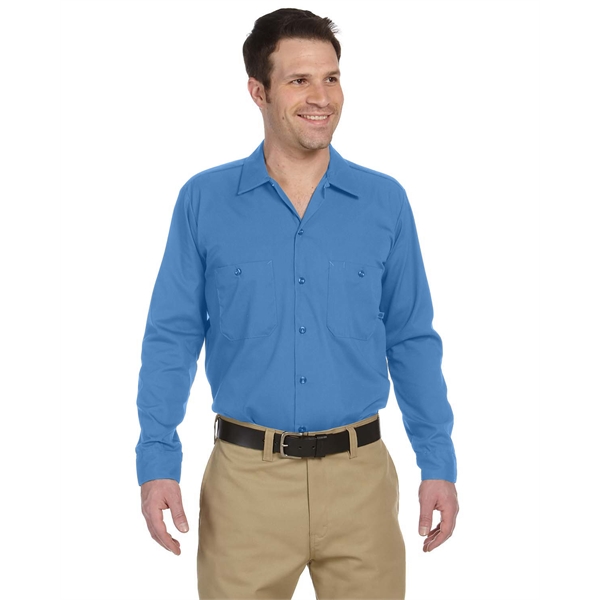 Dickies® Men's 4.25 oz. Industrial Long-Sleeve Work Shirt... from ASI 34063 alphabroder