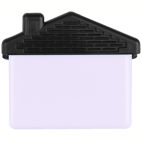 Jumbo size house shaped magnetic memo clip holder with strong grip.... from ASI 74585 Nu Promo International / Nu Promo Line