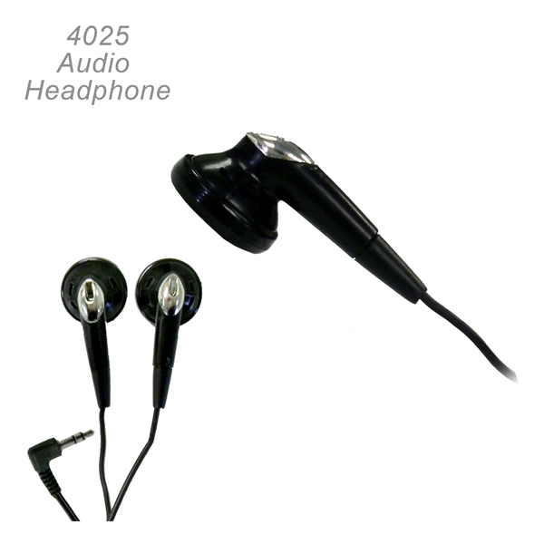 Audio stereo ear bud type headphones in popular colors - Widely... from ASI 45100 Chulani Promotional Products, Inc / Competitive Edge Innovations/Chulani