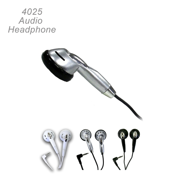 Audio stereo ear bud type headphones in popular colors - Widely... from ASI 45100 Chulani Promotional Products, Inc / Competitive Edge Innovations/Chulani