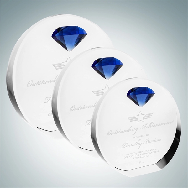 Give this Circle Award with Diamond Accent to those who are... from ASI 47791 Best Deal Awards