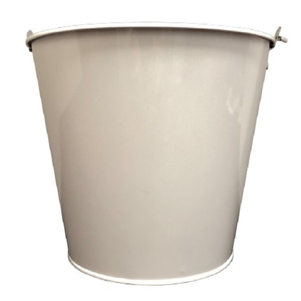 9.25" x 6.5" x 7.25" galvanized metal five-quart ice bucket with... from ASI 62677 iline PROMO (The Innovative Line)
