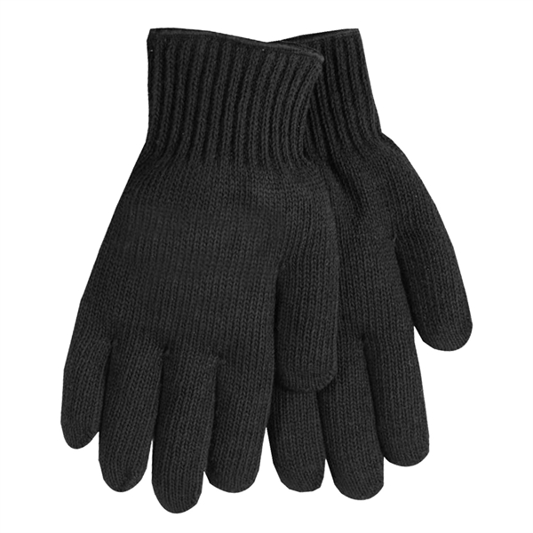 USA made unisex medium weight seamless 80% recycled knit gloves.... from ASI 90160 Suntex Industries