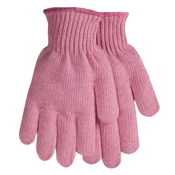 USA made unisex medium weight seamless 80% recycled knit gloves.... from ASI 90160 Suntex Industries