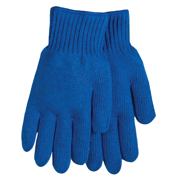 USA made unisex medium weight seamless 80% recycled knit gloves.... from ASI 90160 Suntex Industries