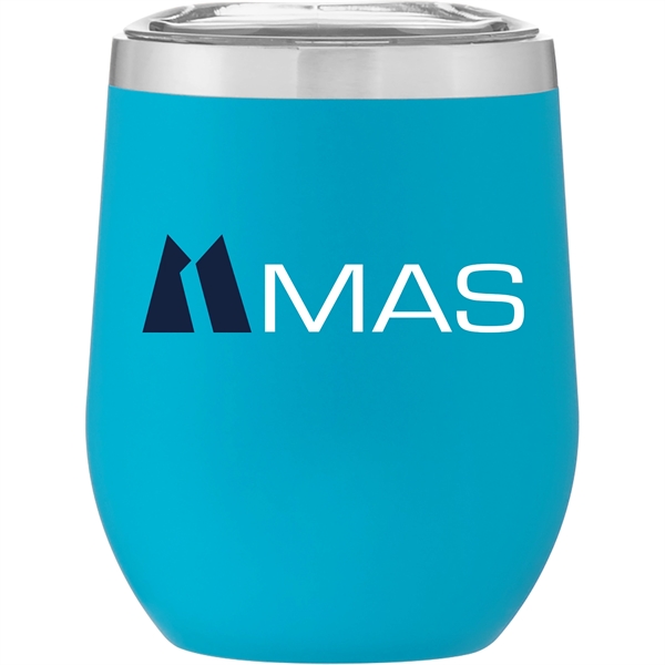 12 oz double wall 18/8 stainless steel thermal tumbler with copper... from ASI 51197 ETS Express, LLC