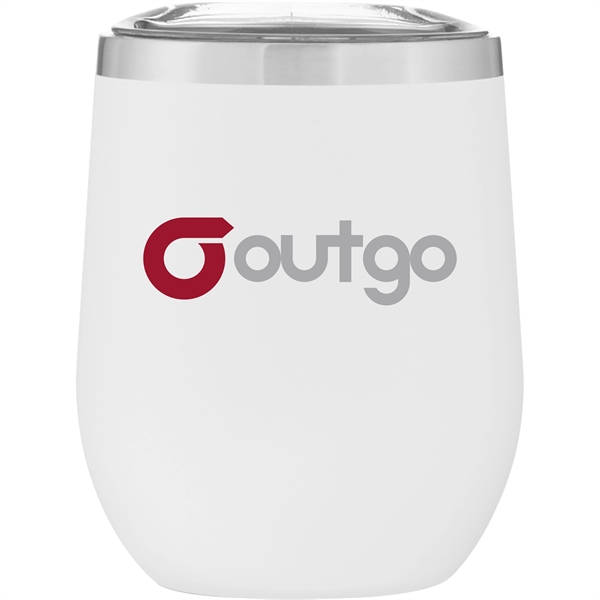 12 oz double wall 18/8 stainless steel thermal tumbler with copper... from ASI 51197 ETS Express, LLC