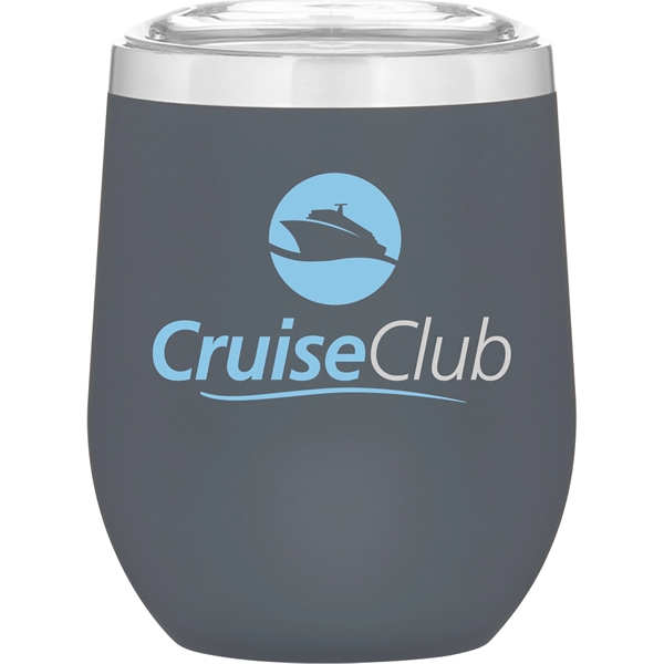 12 oz double wall 18/8 stainless steel thermal tumbler with copper... from ASI 51197 ETS Express, LLC