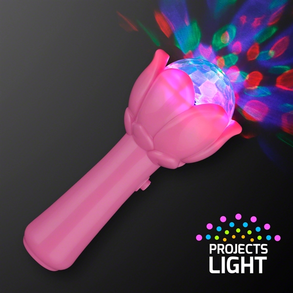 Tulip Flower Light Projecting Disco Wand; Blank and Imprint Pricing... from ASI 34194 ALightPromos