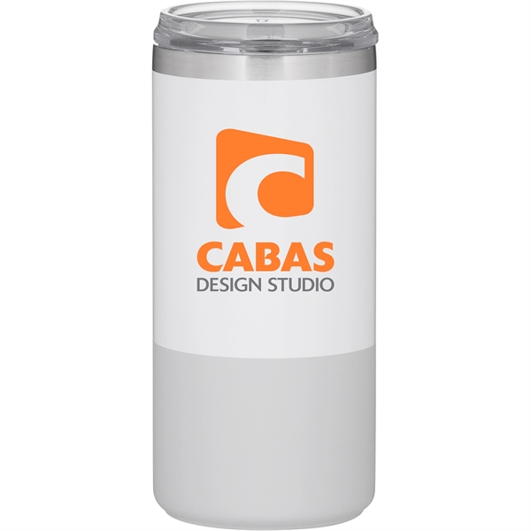 16.9 oz double wall 18/8 stainless steel thermal tumbler with copper... from ASI 51197 ETS Express, LLC