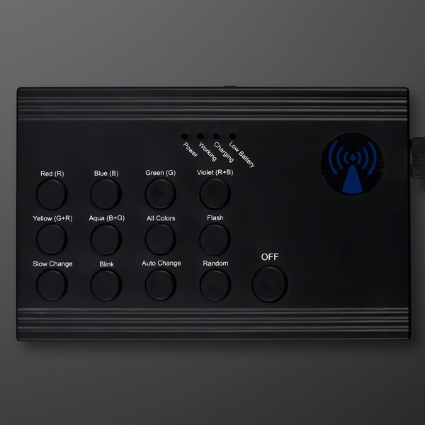 Remote Control for Remote Activated RF Light Up Cheer Sticks.... from ASI 34194 ALightPromos / Alight Promotional Products