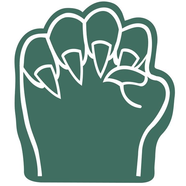 Our 10.75" high foam claw cheering novelty has hand slits so... from ASI 54886 Foamworx / FoamWorx