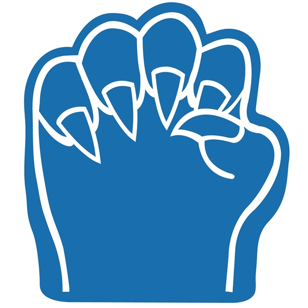 Our 10.75" high foam claw cheering novelty has hand slits so... from ASI 54886 Foamworx / FoamWorx