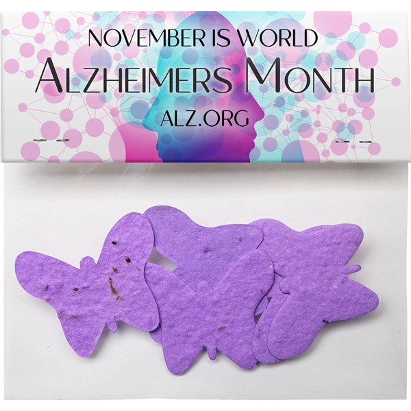 Full color confetti packet measuring 1 1/2" W x 1 1/2"... from ASI 54100 Fields Manufacturing Inc / Sprout Tyme Line by American Greenwood