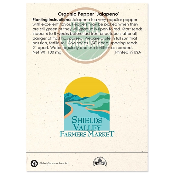 Seed packets with your choice from 42 high quality flower, vegetable... from ASI 54100 Fields Manufacturing Inc / Sprout Tyme Line by American Greenwood