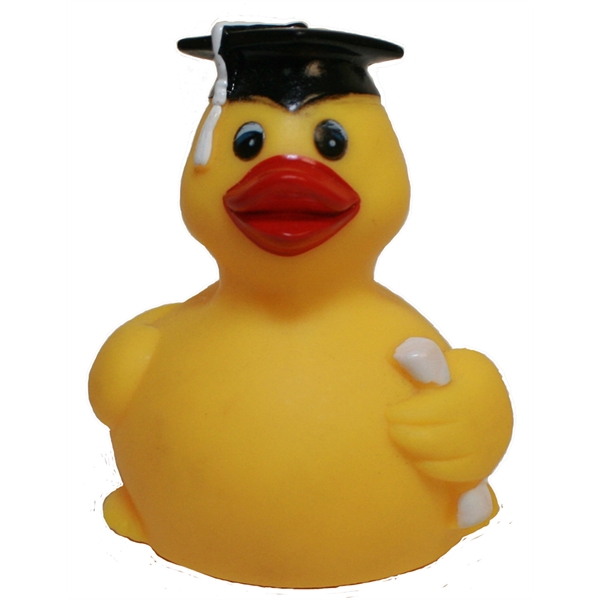 Graduation Duck rubber duck are floats upright with weight balanced.... from ASI 37170 Assurance Industries Co Inc / Assurance