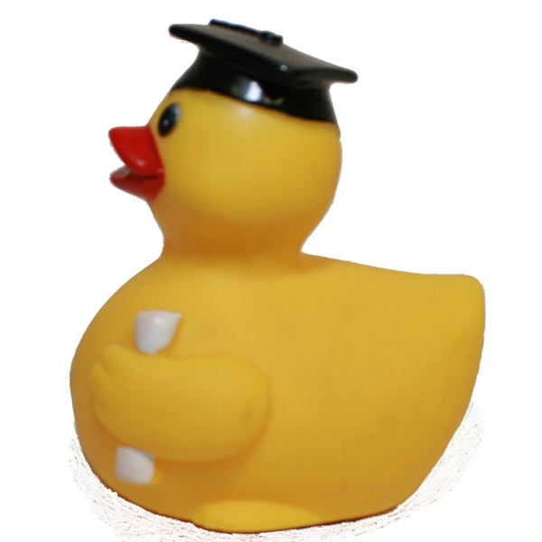 Graduation Duck rubber duck are floats upright with weight balanced.... from ASI 37170 Assurance Industries Co Inc / Assurance