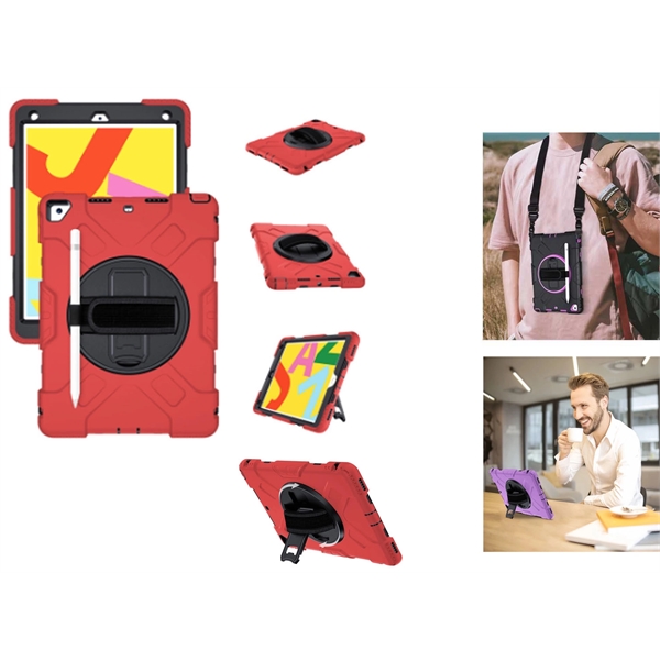 iPad 10.2" 9th/8th/7th Gen Shockproof Case  with Hand Strap +... from ASI 79909 Promotek / Promotek™