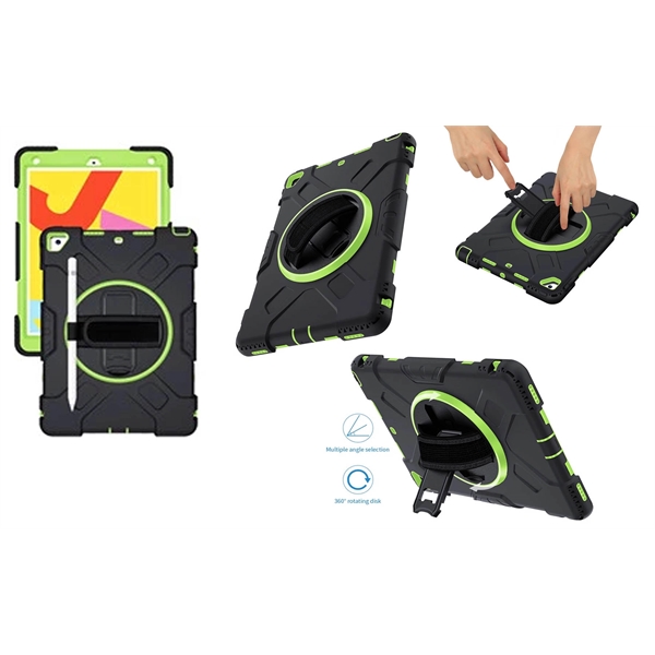 iPad 10.2" 9th/8th/7th Gen Shockproof Case  with Hand Strap +... from ASI 79909 Promotek / Promotek™