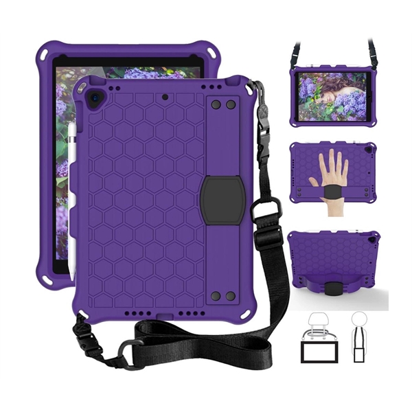 2019 iPad 7th Gen 10.2" Case with Hand Strap + Shoulder... from ASI 79909 Promotek / Promotek™