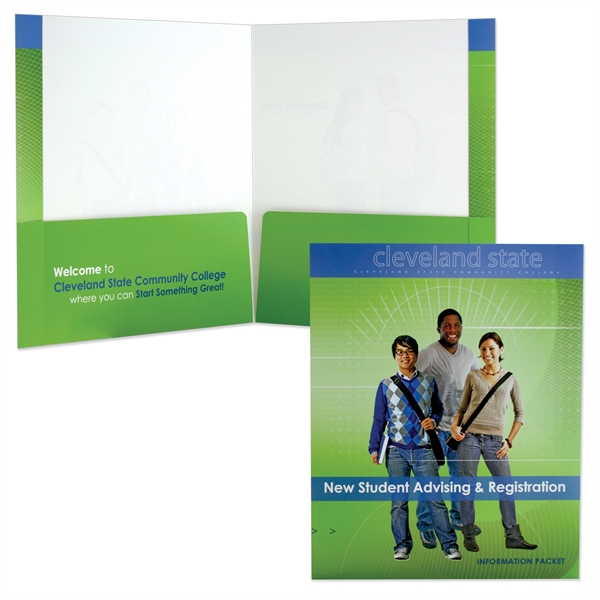 Folder with two pockets and reinforced edges.... from ASI 32050 Admore / Admore®