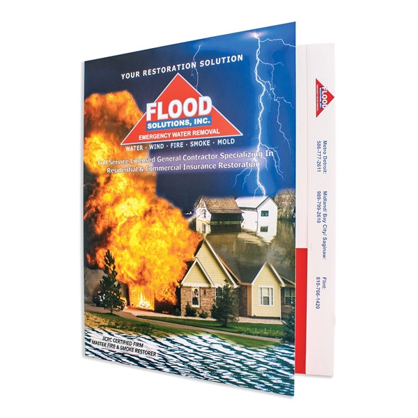 Presentation folder with two pockets and reinforced edges at sides.... from ASI 32050 Admore / Admore®