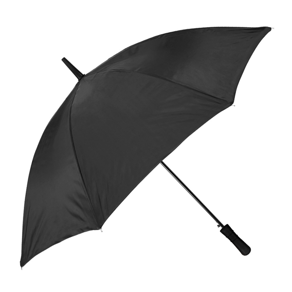 Modernized classic-style stick umbrella with 48" canopy arc and push button... from ASI 89955 StrombergBrand