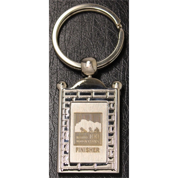 Rectangular shape metal key chain.... from ASI 36988 Artek USA Inc / Artek™