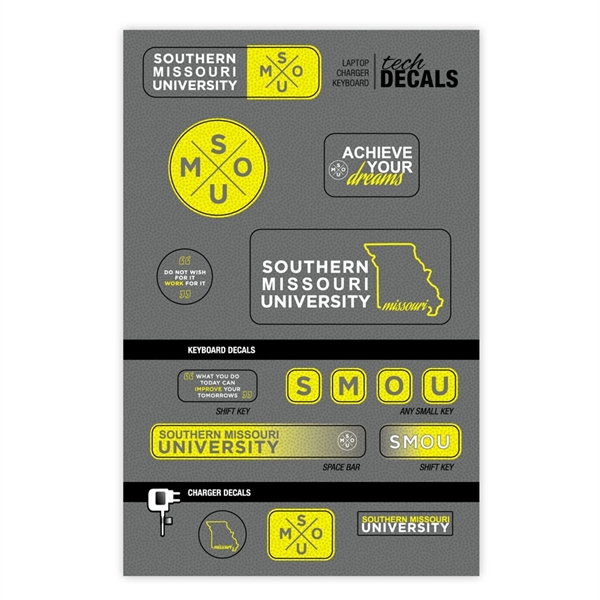 Tech Decals keep your message and brand in front of customers... from ASI 81500 Navitor Inc