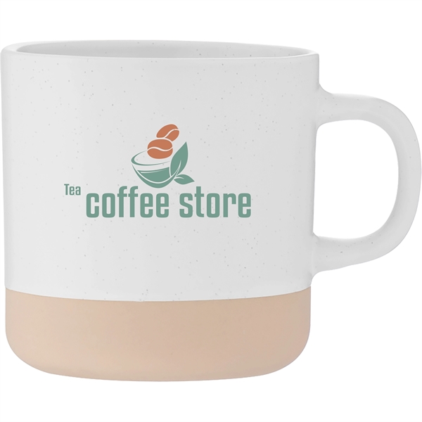 11 oz ceramic mug with matte exterior/interior, handle, speckles and an... from ASI 51197 ETS Express, LLC
