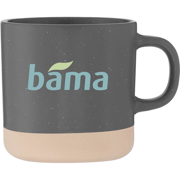 11 oz ceramic mug with matte exterior/interior, handle, speckles and an... from ASI 51197 ETS Express, LLC
