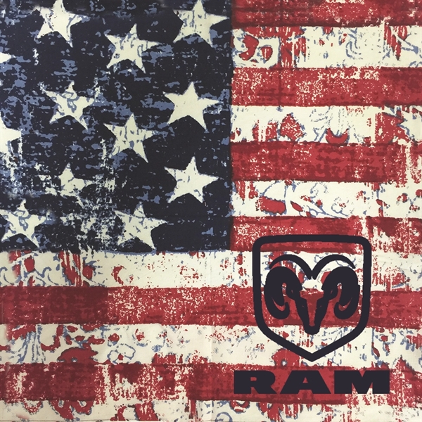 22" x 22" American flag designed bandanna made of 100% cotton.... from ASI 44020 Bandanna Promotions By CARO-LINE / Bandanna Promotions